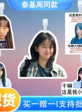 铁拳教育泰基周周边行李牌书包行李箱挂饰吊牌登机牌明星应援挂件