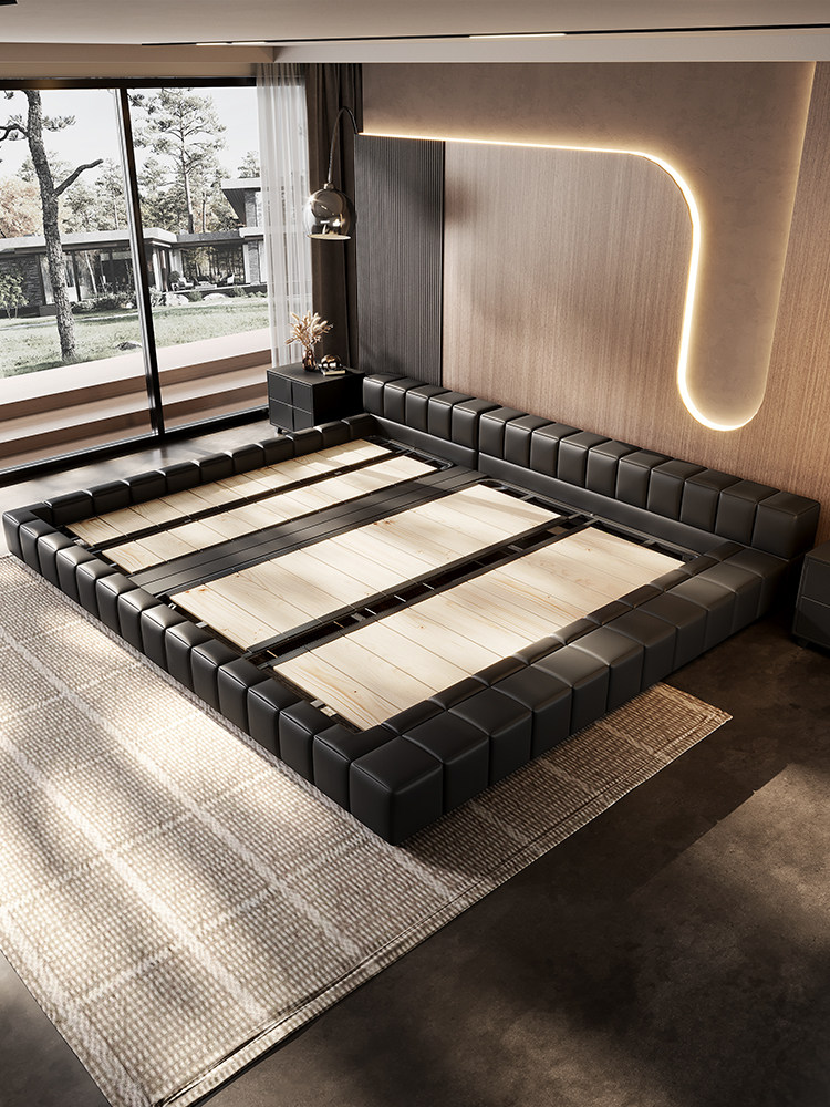 Italian Minimalist Family Bed 3m Extra Large Master Bed - Taobao product photo 5