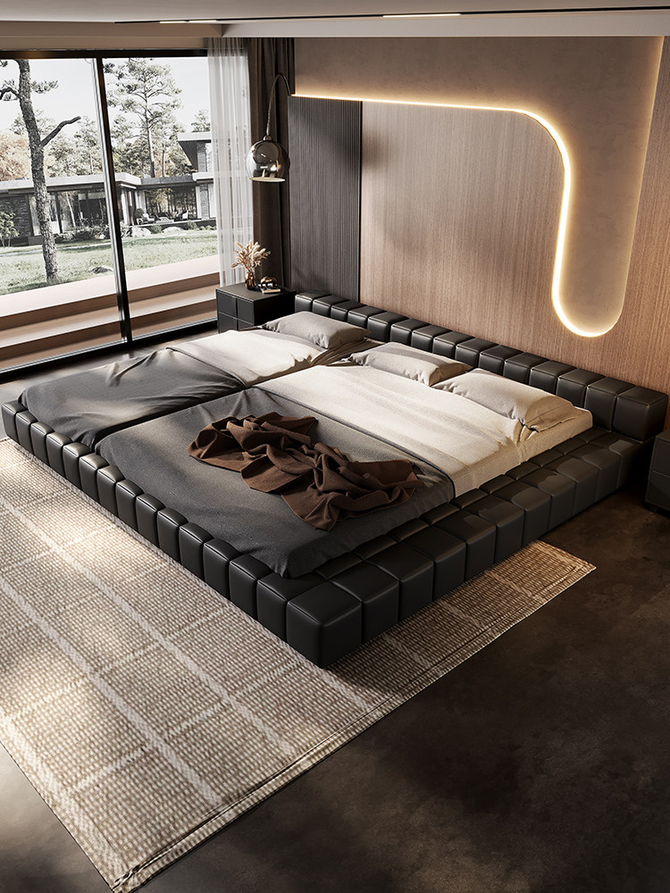 Italian Minimalist Family Bed 3m Extra Large Master Bed - Buy from Taobao, China | Shopme Agent