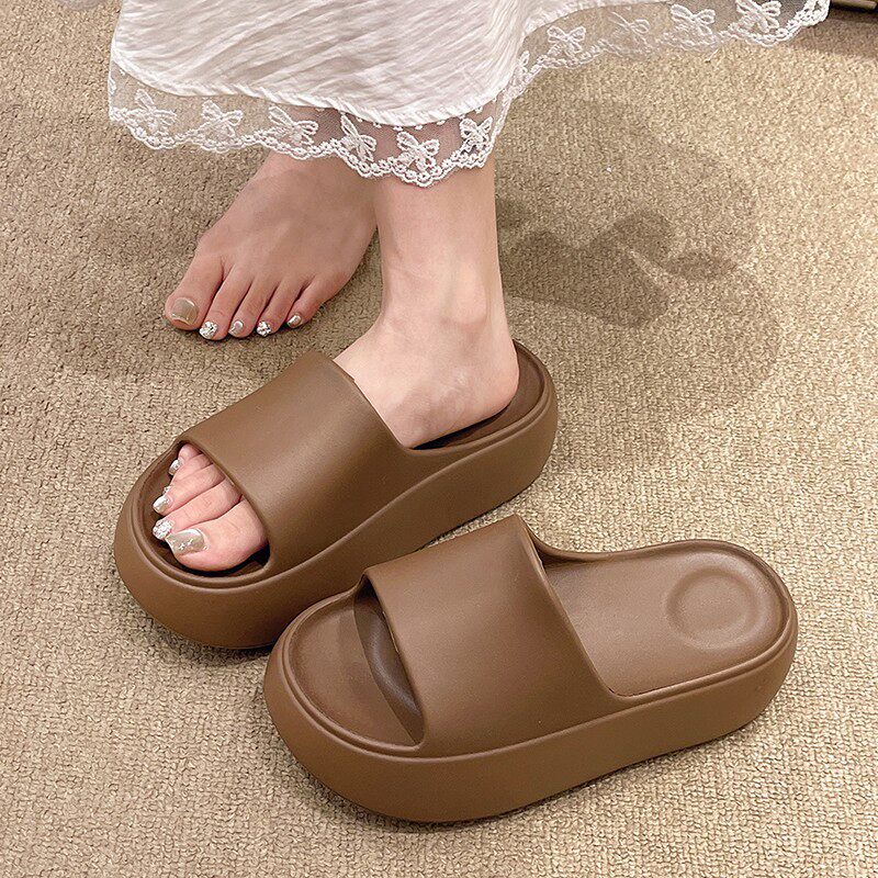 厚底拖鞋女款夏季网红ins潮韩版外穿eva软底增高6厘米防滑凉拖鞋