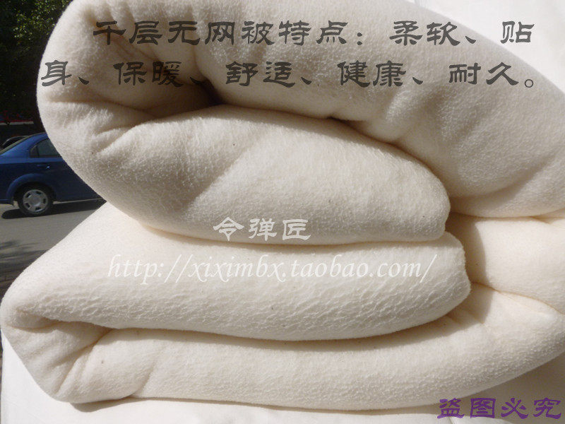 新疆棉花长绒棉絮被芯胎春秋被冬天厚褥子单双人学生网套加厚垫被,床上用品,棉花被,淘宝优惠券,粉丝福利购,淘宝优惠卷