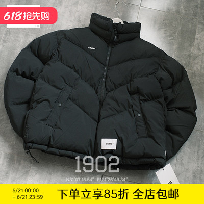 WTAPS22AW白标厚棉服外套