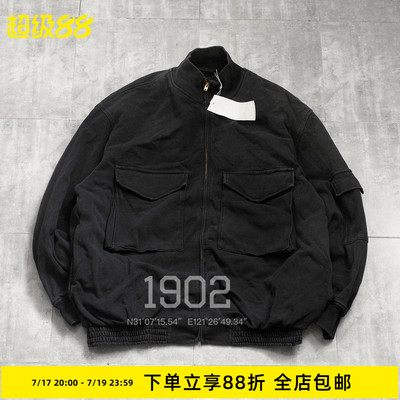 现货COMOLI25AWG8水洗做旧夹克