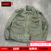 NEIGHBORHOOD 硫化染破坏工装 24SS 现货 JACKET SAVAGE 夹克