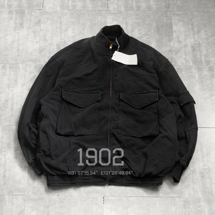 现货 COMOLI 25AW COTTON G8 JACKET 日本制水洗做旧口袋夹克外套