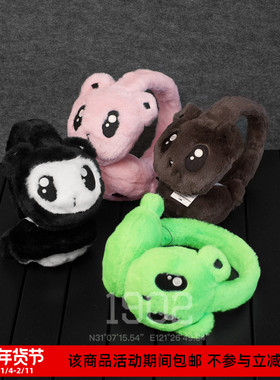 现货 PALACE 25FW KAWAII EAR WARMER 毛绒保暖防护耳朵套 耳罩