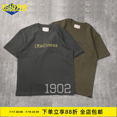 现货MADNESS24SS十周年限定短袖