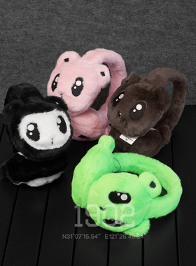 现货 PALACE 25FW KAWAII EAR WARMER 毛绒保暖防护耳朵套 耳罩