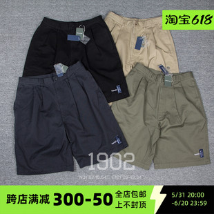 CHINO SHORTS JAPAN 22SS NAUTICA 长谷川双褶休闲纯色短裤 现货