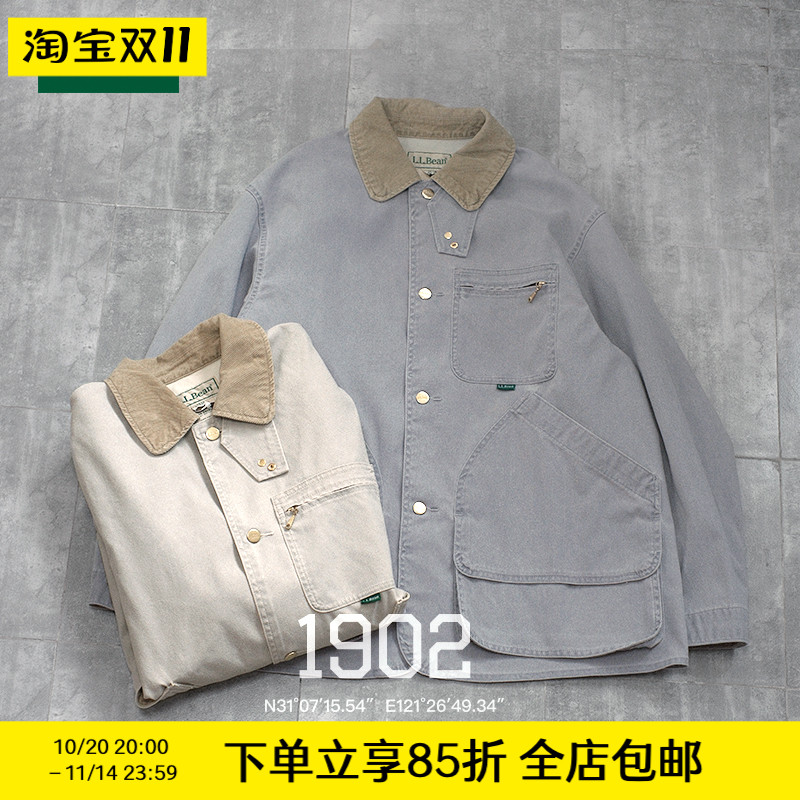 现货L.L.BEAN25SS水洗猎装夹克