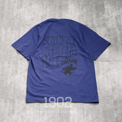 Stussy26SS涂鸦冲浪人短袖T恤