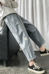 备货10W！已注册！雏菊九分休闲裤薄中性男女NB118P45控58图片