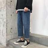 已爆！大货数据！ins宽松牛仔九分裤男BM366P68（控88，男装牛仔裤，电商C303