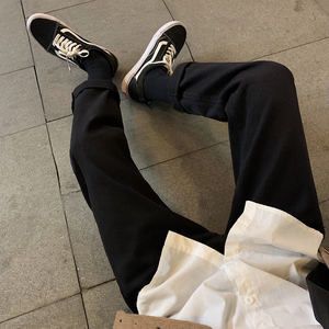 现货2W件主推！修身小脚裤男女中性宽松牛仔裤NB50常规P55加绒P60图片