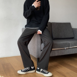 数据好！坠感西裤男cec宽松老爹裤休闲裤男友风ins超火NB02P58，男装休闲裤，电商C303
