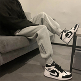 现货主推加绒卫裤！中性ins个性休闲运动裤男九分NB403加绒，男装休闲裤，电商C303