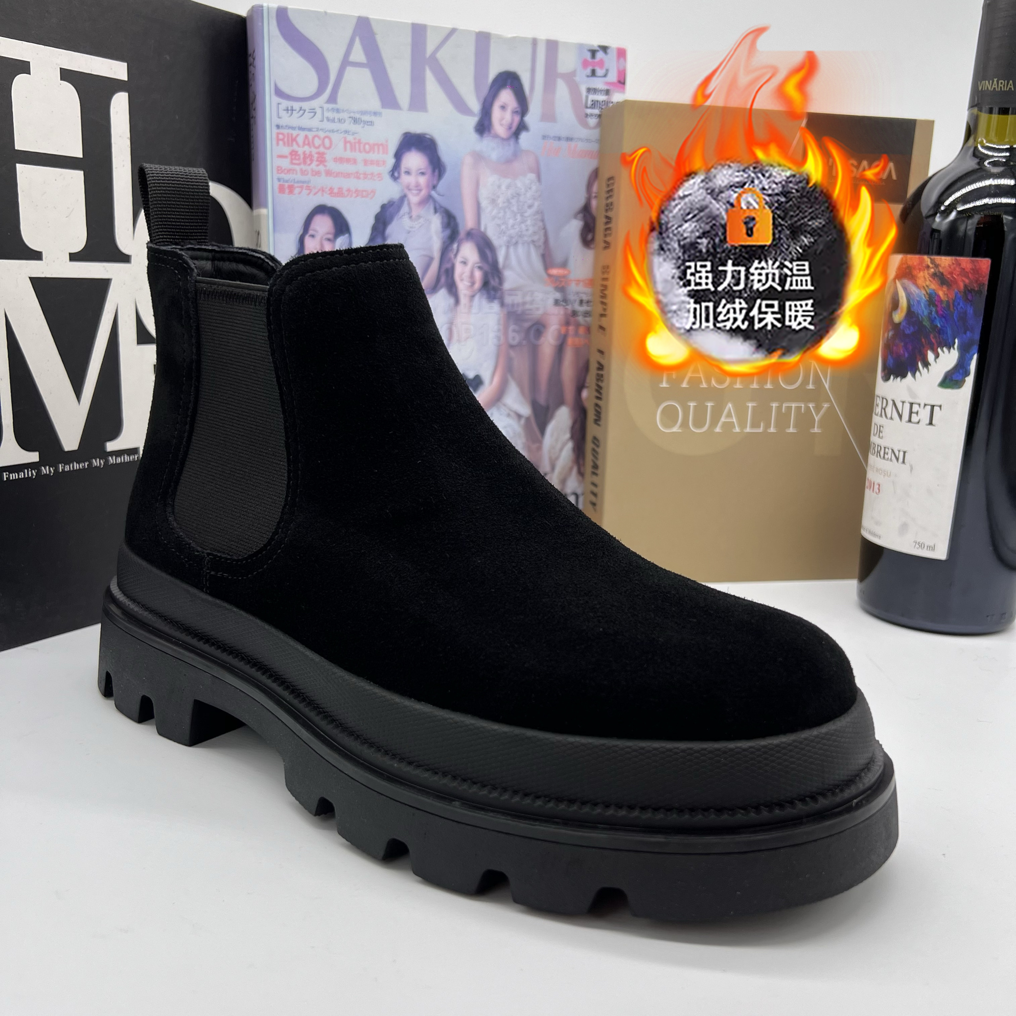 马丁靴男2025新款切尔西工装靴