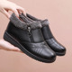 女冬季 加绒保暖高帮中老年妈妈鞋 防滑软底奶奶鞋 老人棉鞋 老太太鞋