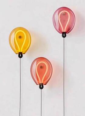 工厂荷兰Bulla气球背景墙客厅卧室过道装饰玻璃设计师儿童房壁灯