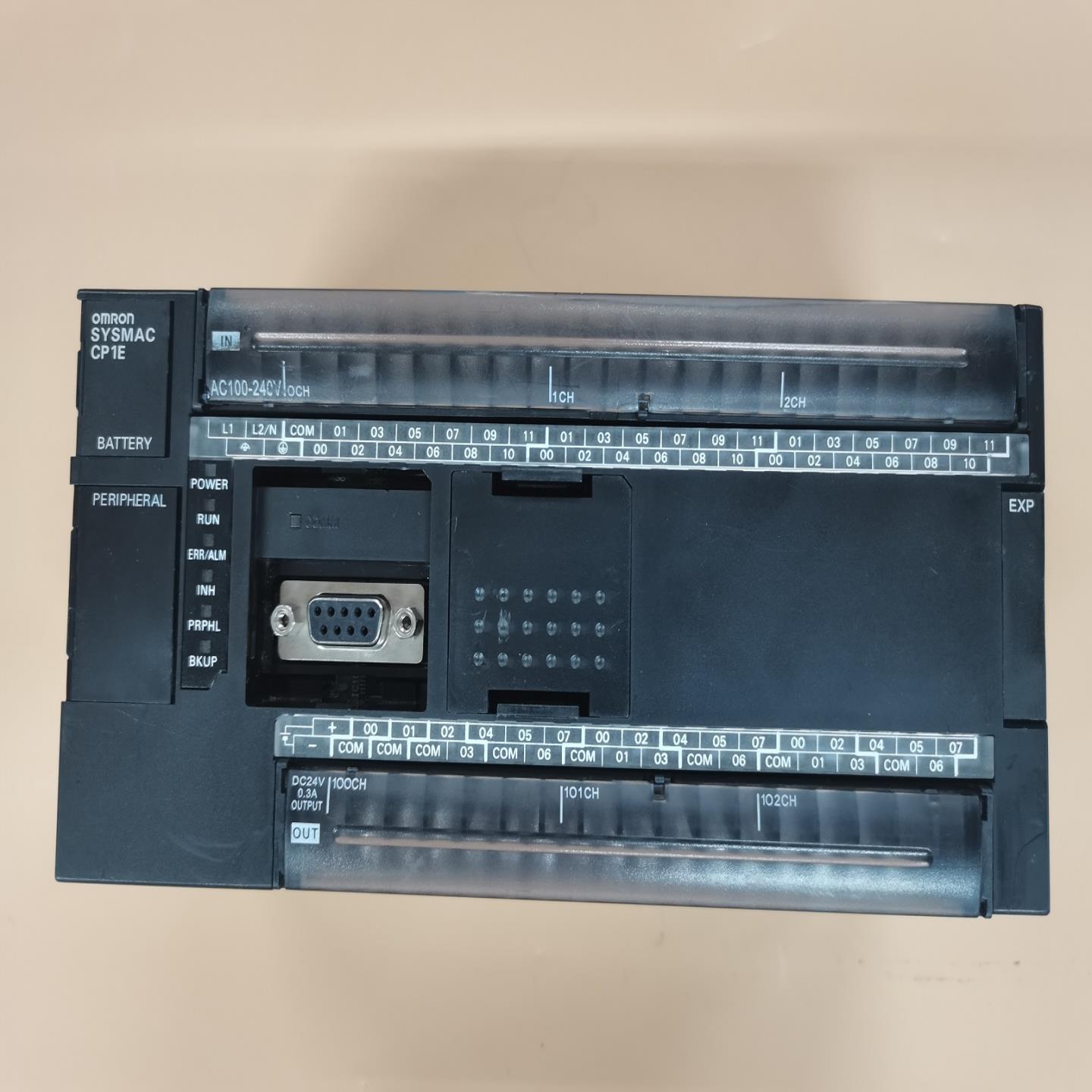 欧姆龙 CP1E-N60DT DR-A D测试非常好用9成新有质保请放购询价