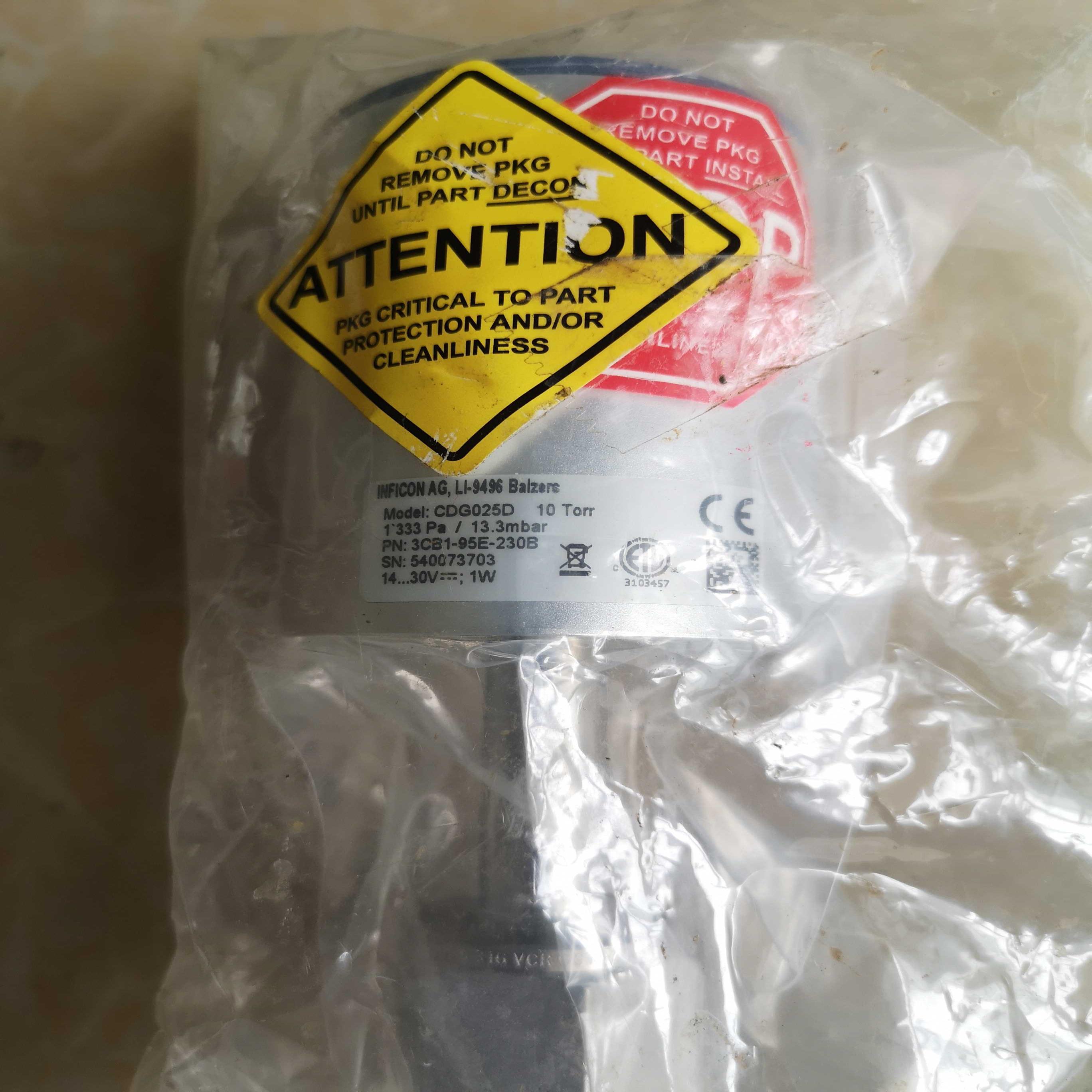 英福康 CDG025D 10TORR 真空计 全新询价