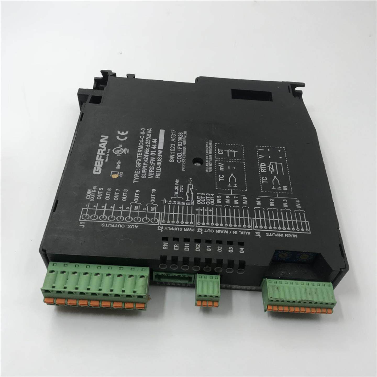 GEFRAN杰弗伦驱动器GFXTERMO4-C-0-0 实拍询价