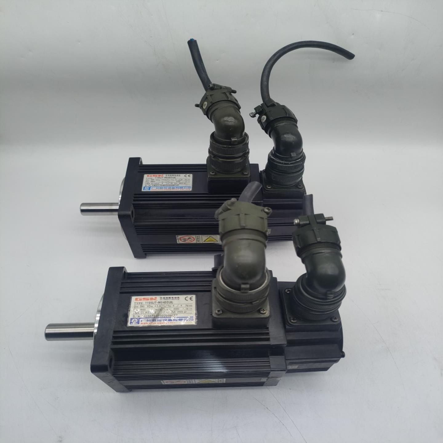 广州数控广数GSK110SJT-M040DA伺服电机4Nm一手拆机资源询价