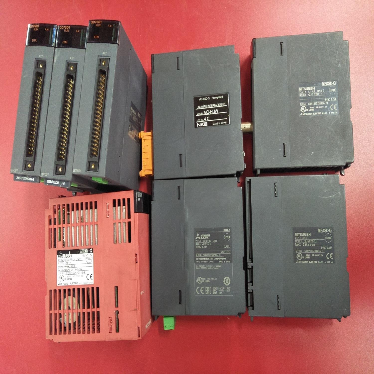 二手拆机Q02HCPU MQ-MUW QD75D1 Q61PQJ718R11有质保现货询价