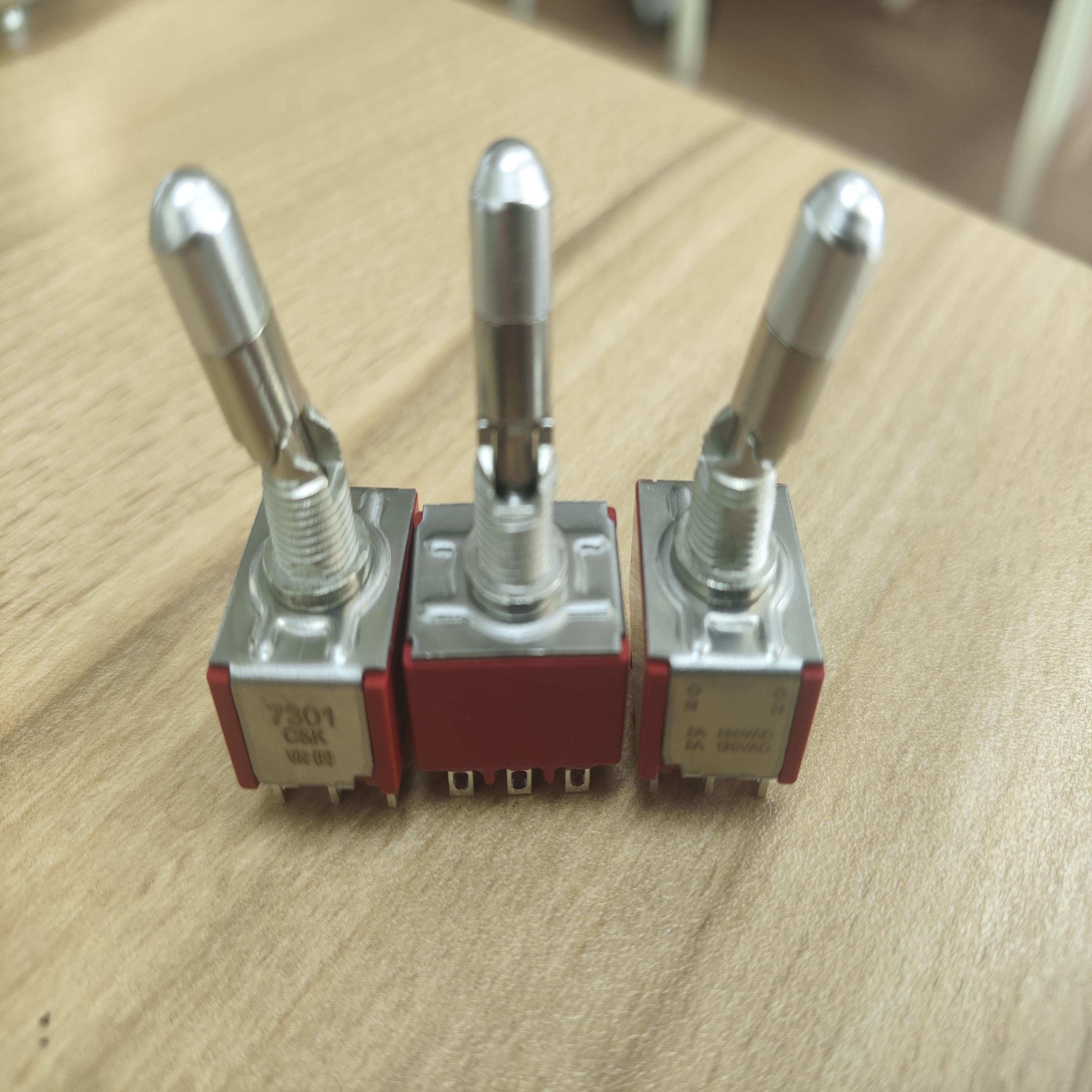 全新美国进口C&amp;K钮子开关7301K2ZGE可直拍询价