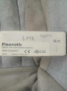 Rexroth力士乐R901022831压力开关HEDE10A1-20100K41G241V询价