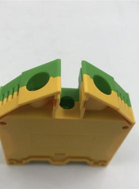 CONTACLIP  导轨式组合35平方UK黄绿接地端子SL35 实拍询价