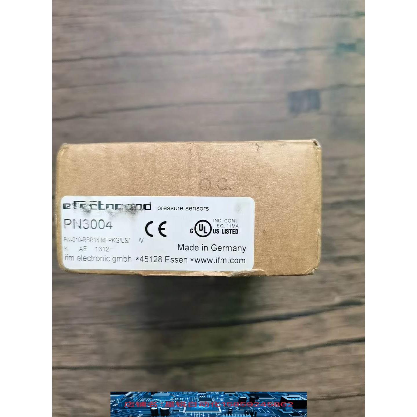 现货销售 IFM易福门 PN3004 压力传感器 9新带包装 实拍包好询价