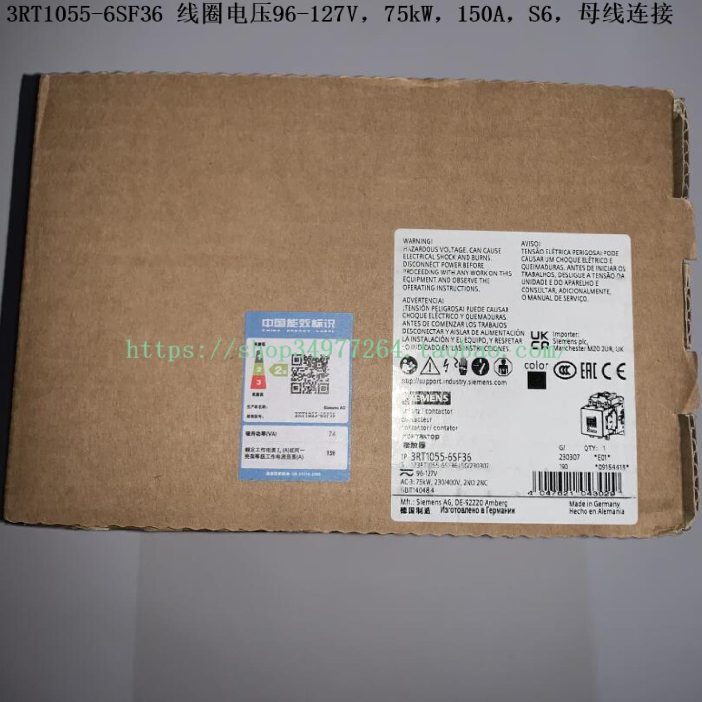 SIEMENS 接触器 3RT1055-6SF36 3RT1055-6SP36询价
