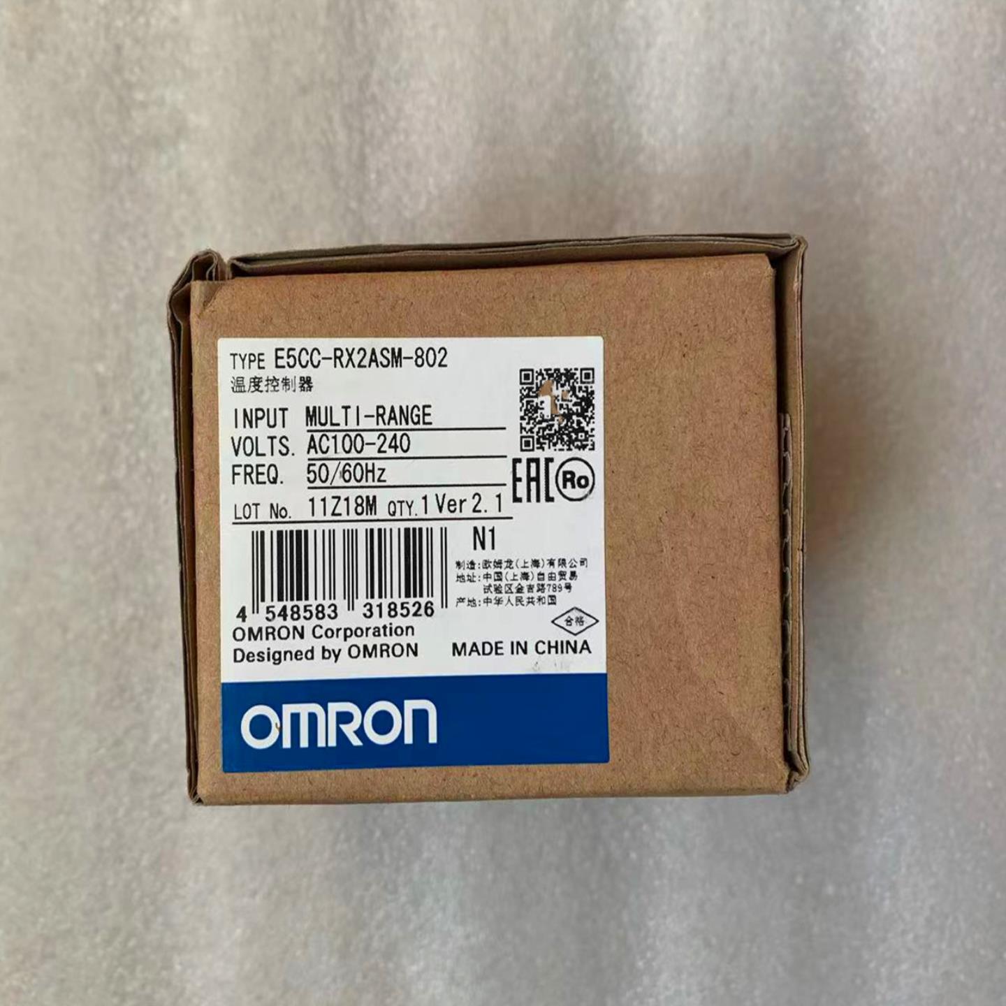 全新 原装 正品 日本欧姆温控器 E5CC-RX2ASM-802 当日发询价