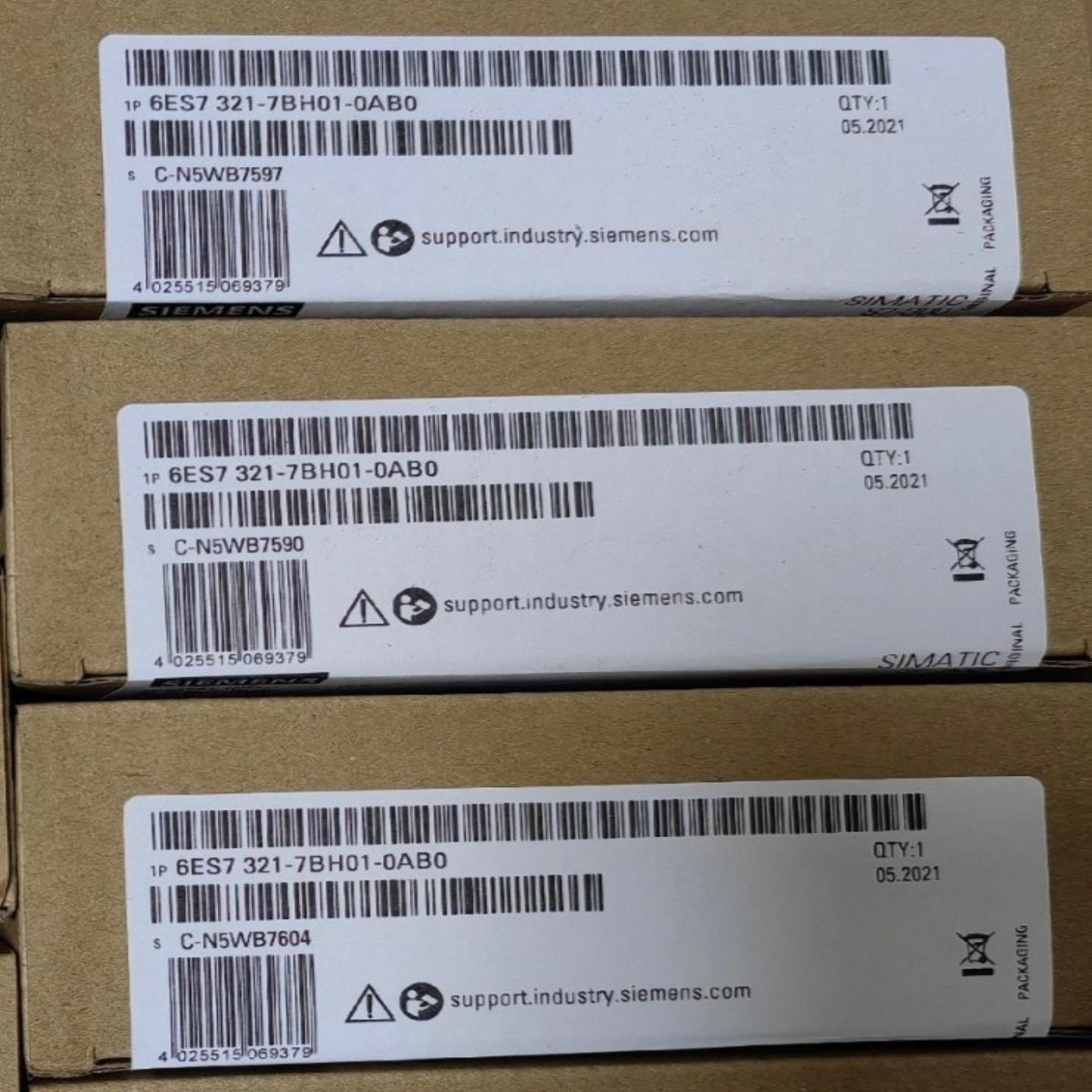 西门子6ES7321-7BH01-0AB0模块全新原厂现货询价