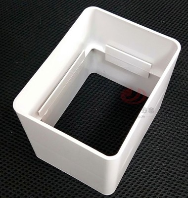 105*80*55PVC方管直接头雨水方接