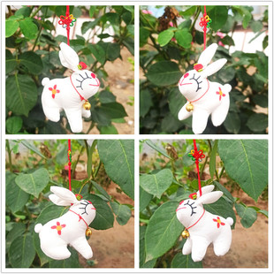 民间传统布艺玩具小鱼白兔老鼠U型枕等多款可选厂价直销满百包邮