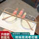 正品 高清防蓝光抗疲劳多边形老光眼镜显年轻 超轻高档老花镜女时尚