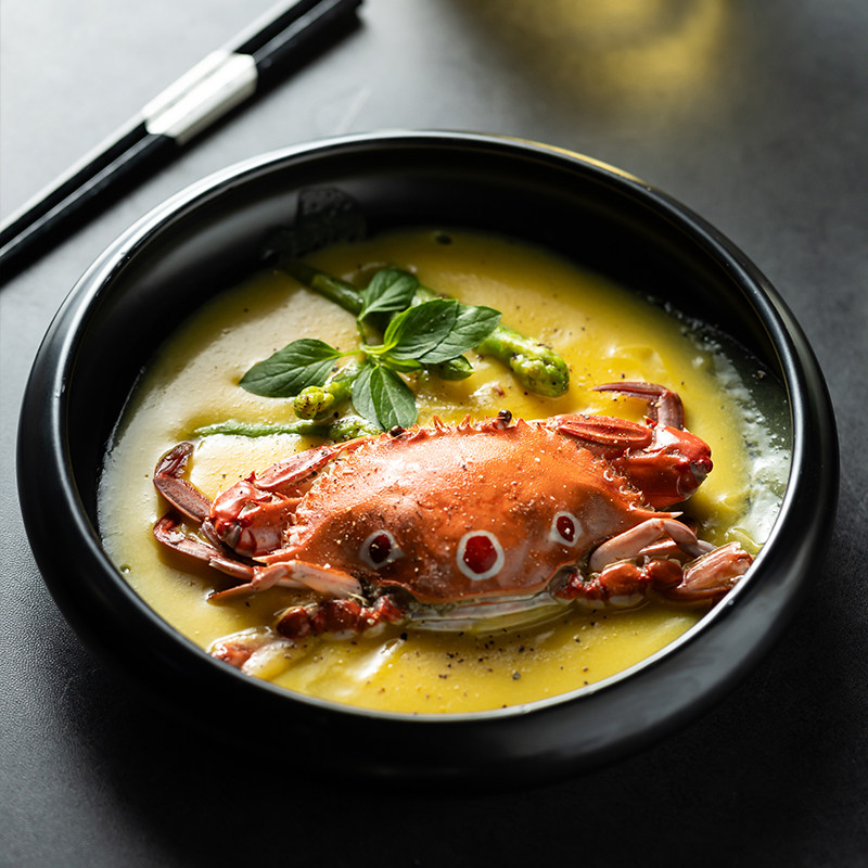 黑色高级感陶瓷盘子创意海鲜盘大号菜盘汤盘商用专用生腌盘料理盘,餐饮具,盘,淘宝优惠券,粉丝福利购,淘宝优惠卷