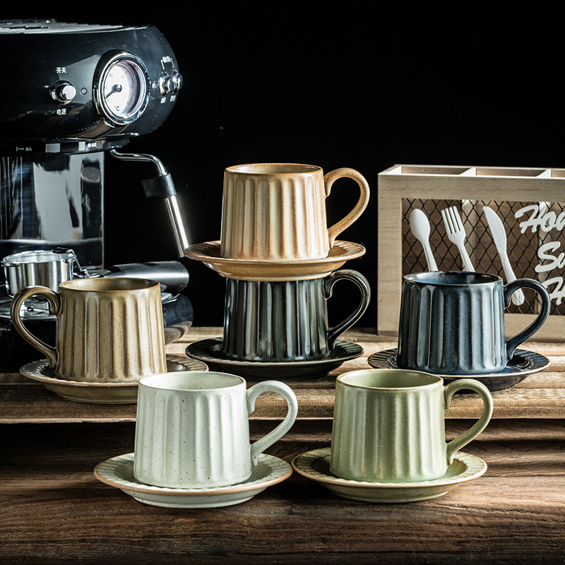 新时代陶瓷日式简约粗陶马克杯