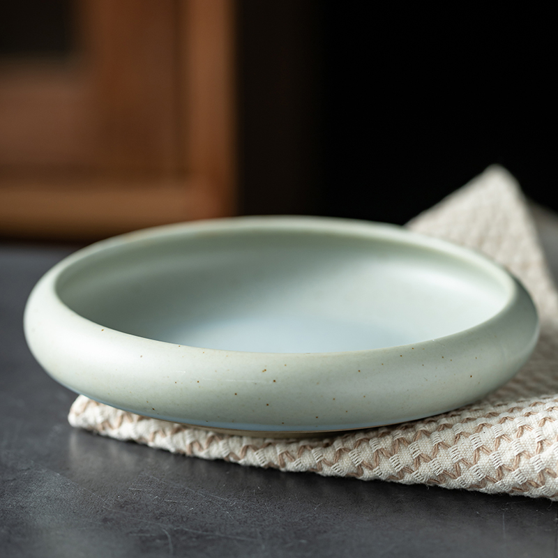 釉下彩可爱菜盘圆盘餐具高级感早餐盘子陶瓷盘菜盘拼盘日式摆盘