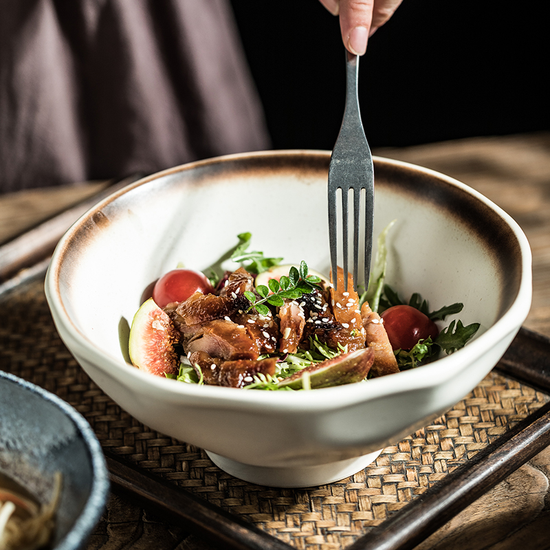 大号家用新款水果碗陶瓷创意