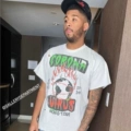 GD Flame Graffiti Tee in White