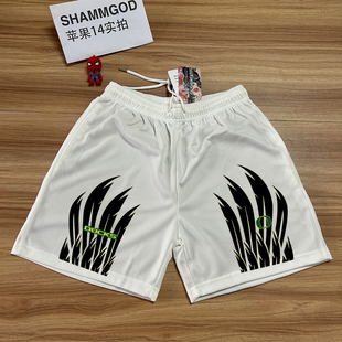 NCAA俄勒冈美式不过膝运动篮球速干透气立体宽松篮球训练健身短裤