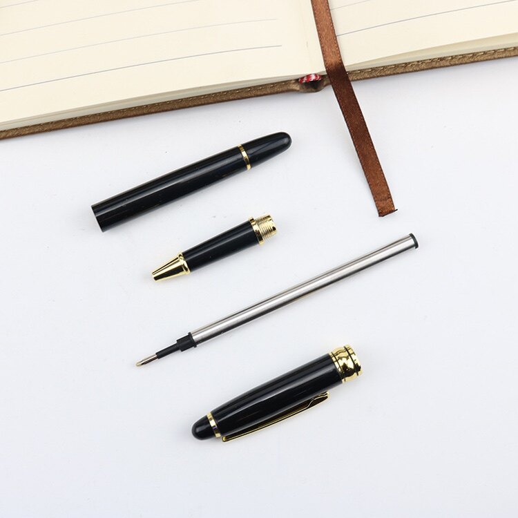 VANGUARD PROTRON 163 금속 볼 볼펜 맞춤형 블랙 비즈니스 선물 서명 펜 맞춤형 조각