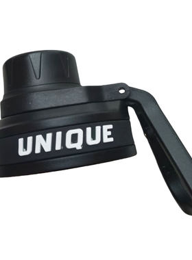 UNIQUE防漏杯盖黑色塑料密封盖不通用型水杯配件便携食品级水壶盖