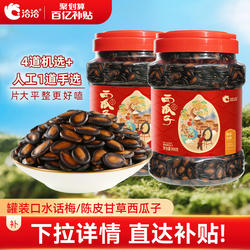 【清仓】洽洽瓜子陈皮甘草口水话梅味西瓜子恰恰黑瓜子年货零食