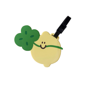 柠檬行李箱行李牌名片牌包包挂件标记牌 MORNING 韩国正品 SECOND