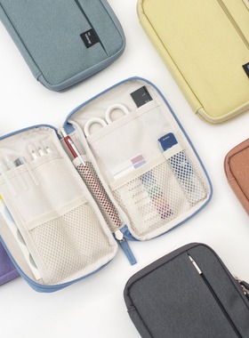 韩国正品by.fulldesign 手作包文具杂物学习办公证件收纳包文具袋