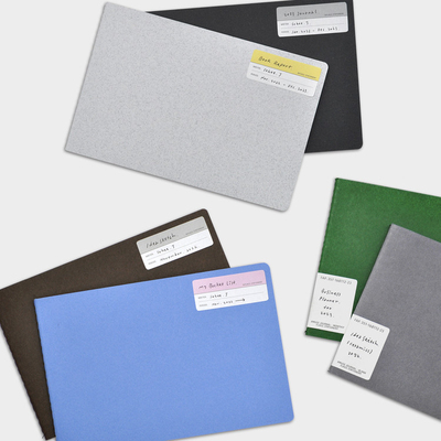 韩国正品flagg 多彩便携月计划空白本备忘记事手帐-MONTHLY&BLANK